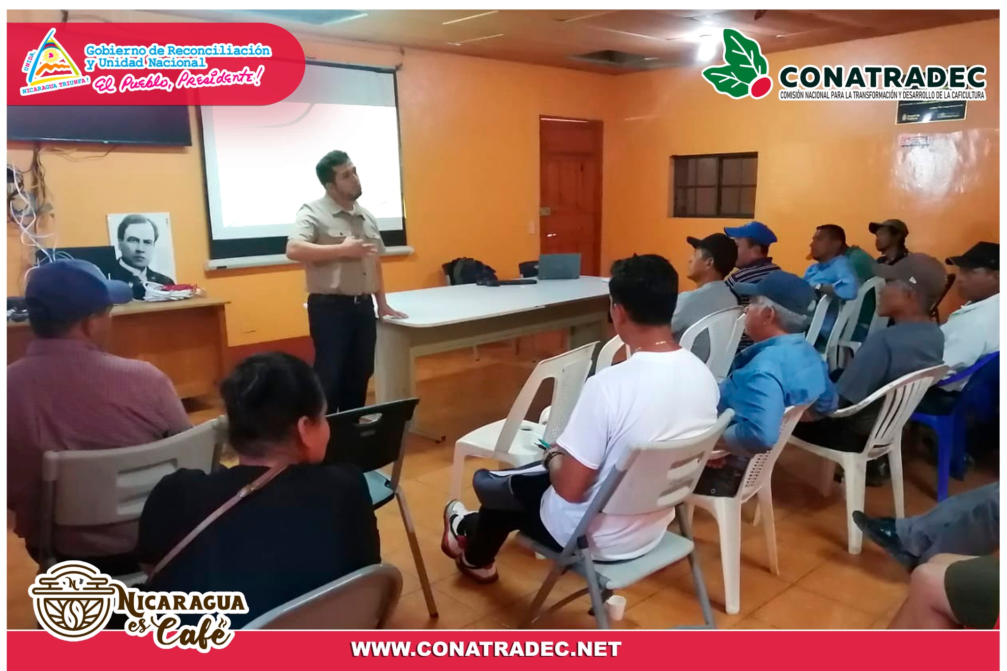 CONATRADEC realiza evento con productores y Cooperativas del municipio de La Sabana Madriz,