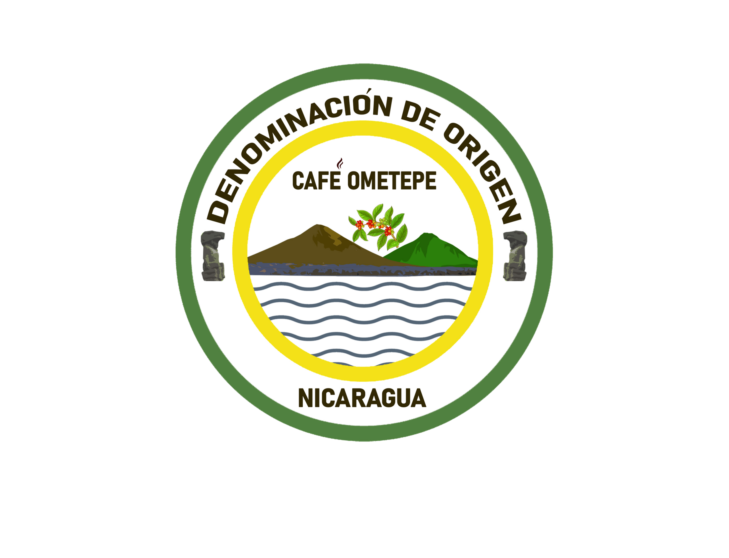 de cafe ometepe borde
